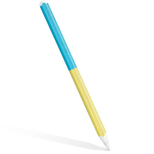 Ukraine Flag Distressed Apple Pencil (2nd Gen 2019) Skin